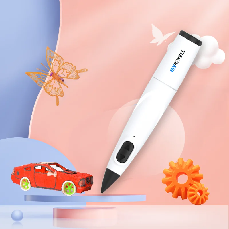 Myriwell intelligent 3d Scribble Pen Outside white toys Art Amazon Accessory cheap 3d pen