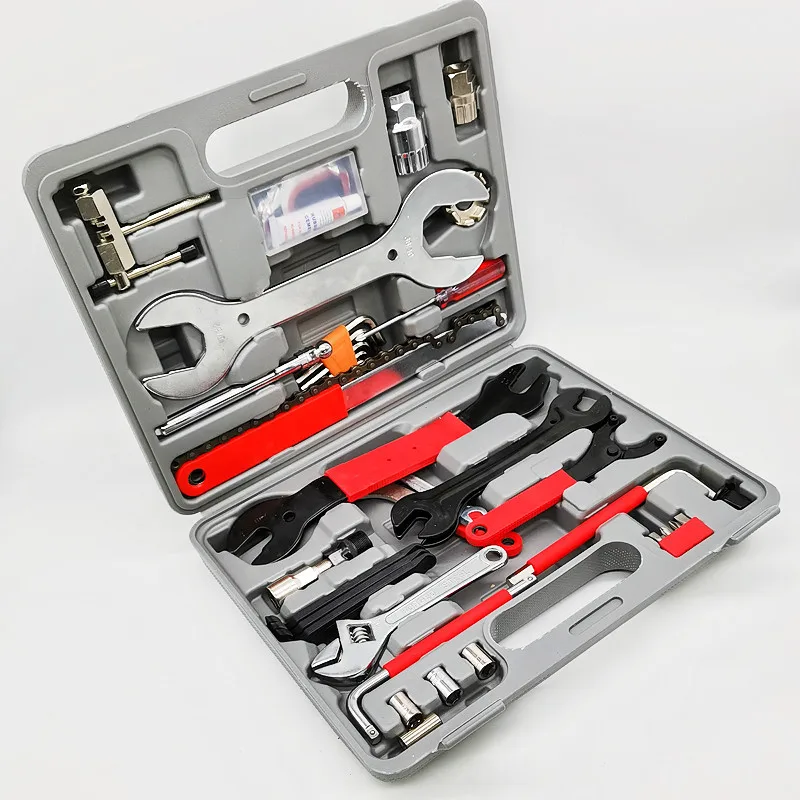 Top Quality Universal Portable Professional MTB Road Bike Repair Tool Kit 44PCS Maintenance Tool Set
