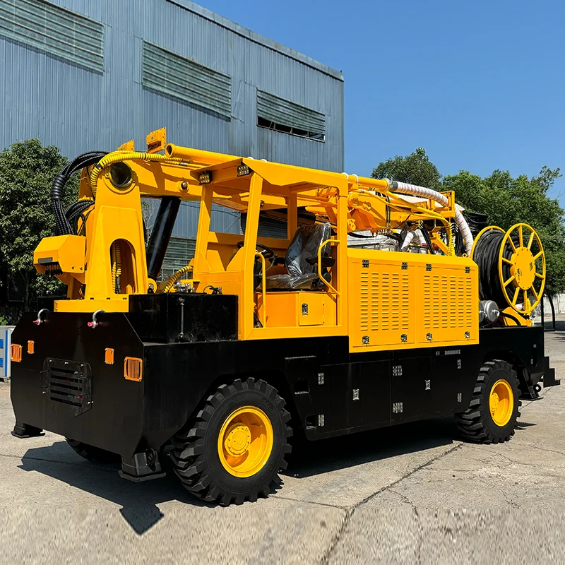 robot arm truck-mounted wet shotcrete machine for tunnel construction