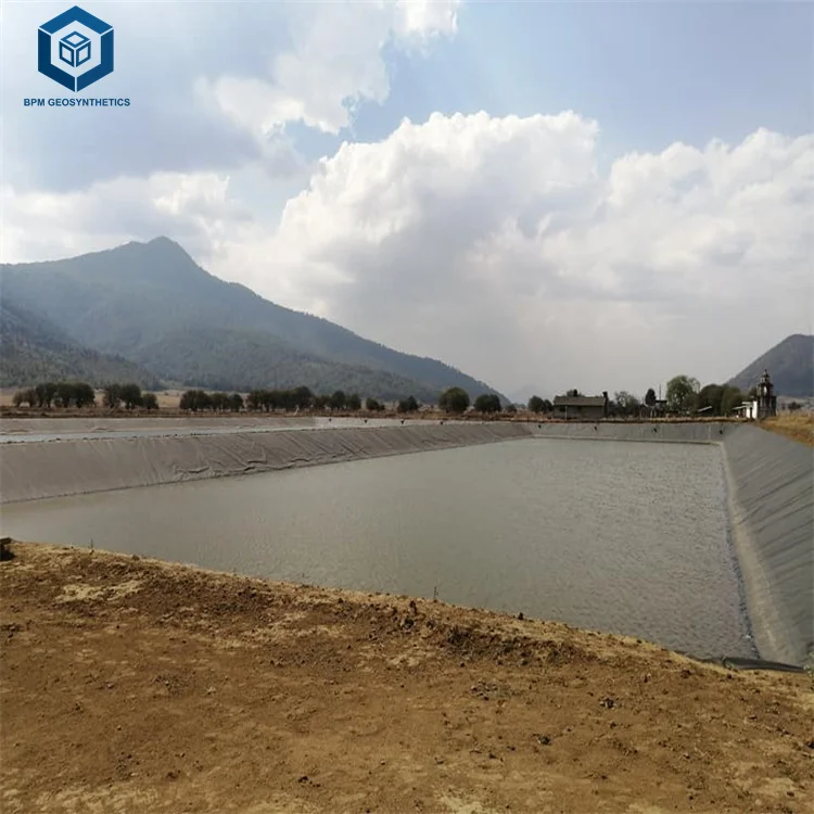 Agricultural Water Pool Waterproofing Leak Detector Geomembrane Sheet for Artificial Lake in Pakistan
