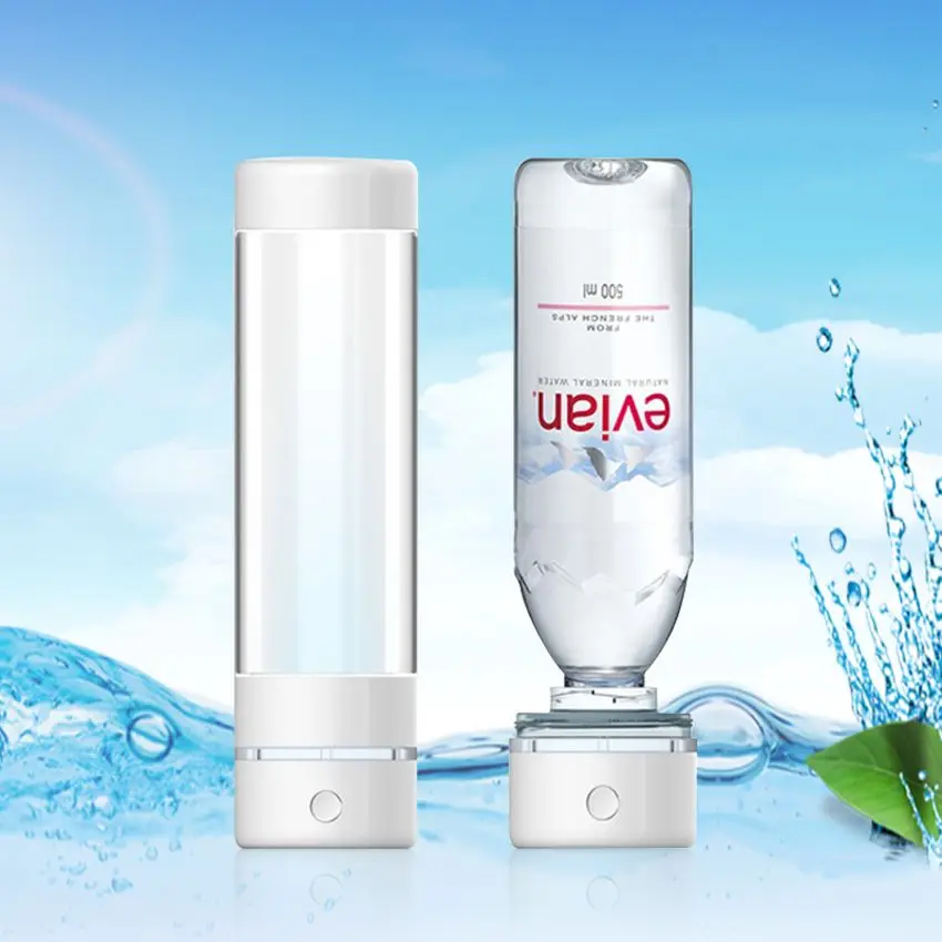 Wholesale Hydrogen Water Generator Portable Ionizer Bottle Rechargeable Heat Hydrogen Water Filter Pitcher Office Cup