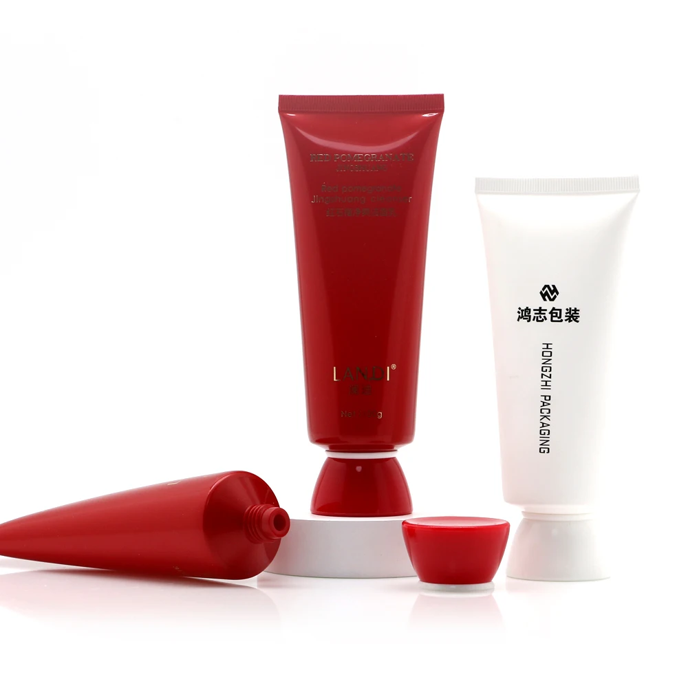 5ml-200g/ml Plastic White/clear/matt Cream Soft Tube Facial Cleanser/ Lip Blam Tube Hand Lotion Tube Face Cleanser Container