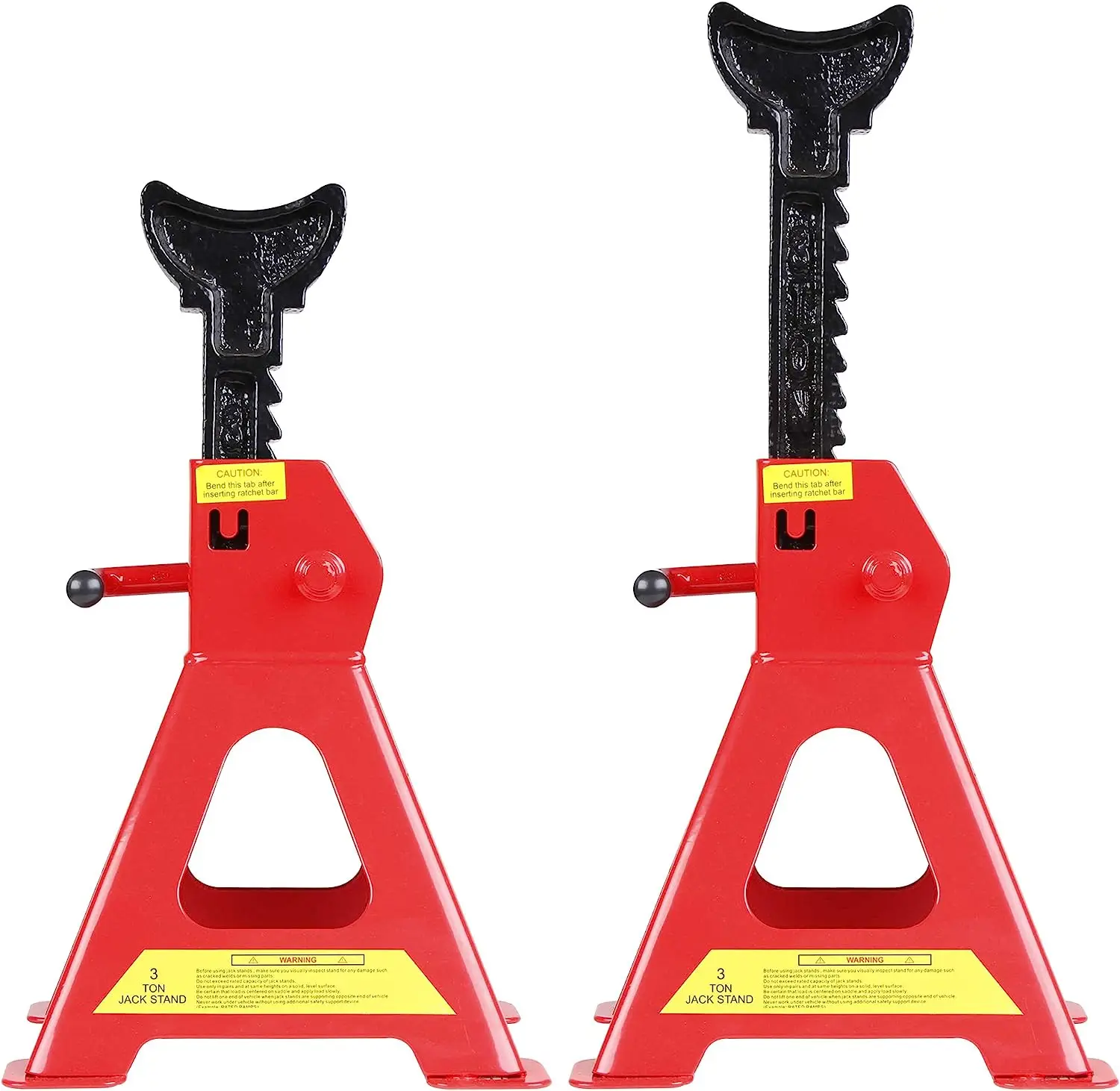 Автомобильный Домкрат 3 тонны (6600 фунтов) вместимости стальной автомобильный подъемный стенд с самоблокирующимся храповым механизмом