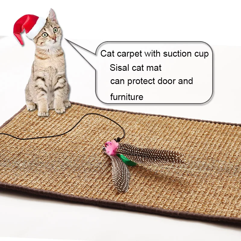 Wholesale  Cat Scratching Mat, Cat Floor mat Protect Carpets and Sofas