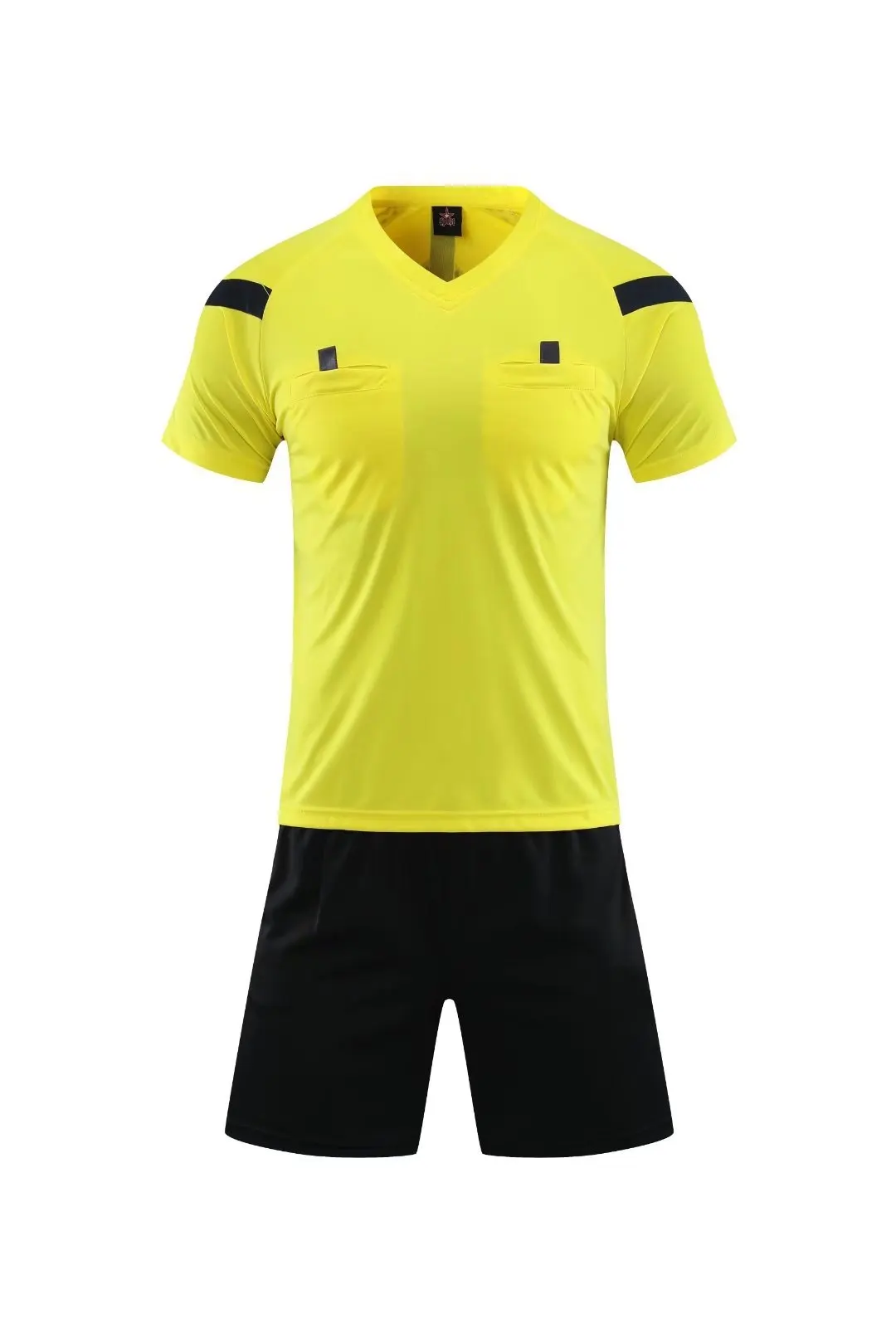 Oem/odm Team Name Custom New Design Soccer Jersey Training Kits Football Jerseys Sublimation Soccer referee uniform    -