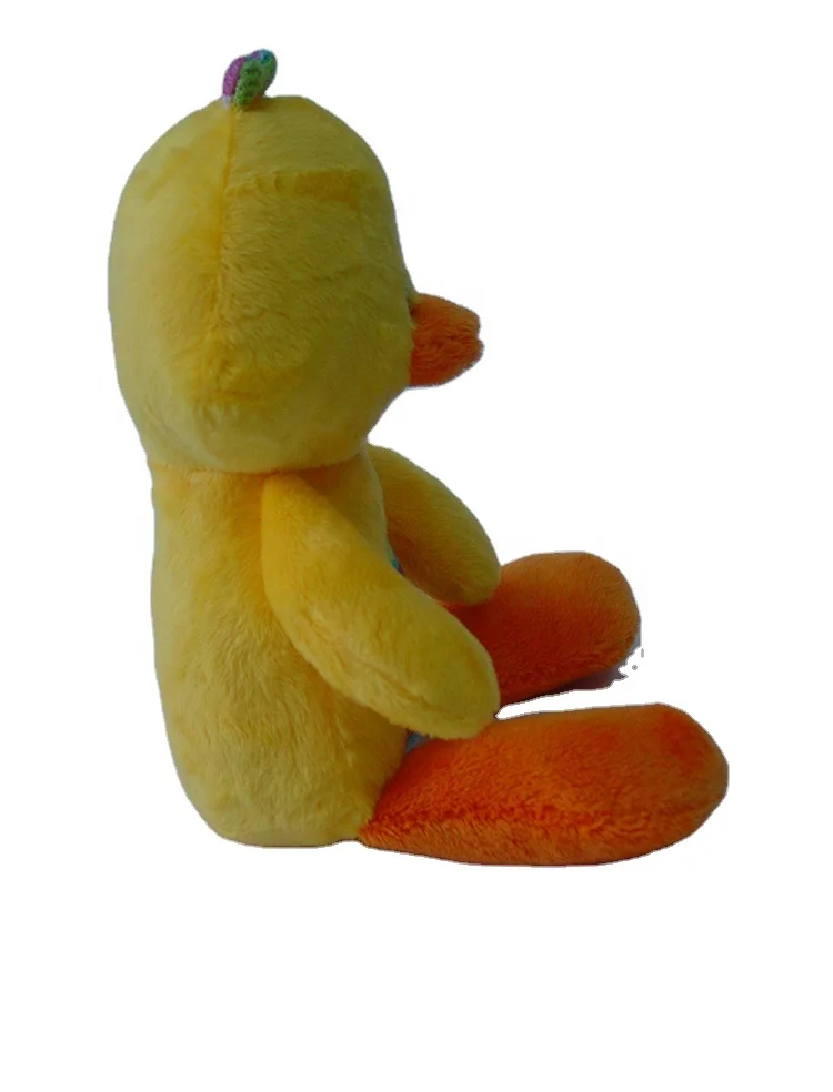 Chinese Oem Plush Pet Toys Custom Stuffed Yellow Duck Plush Toy For Kids