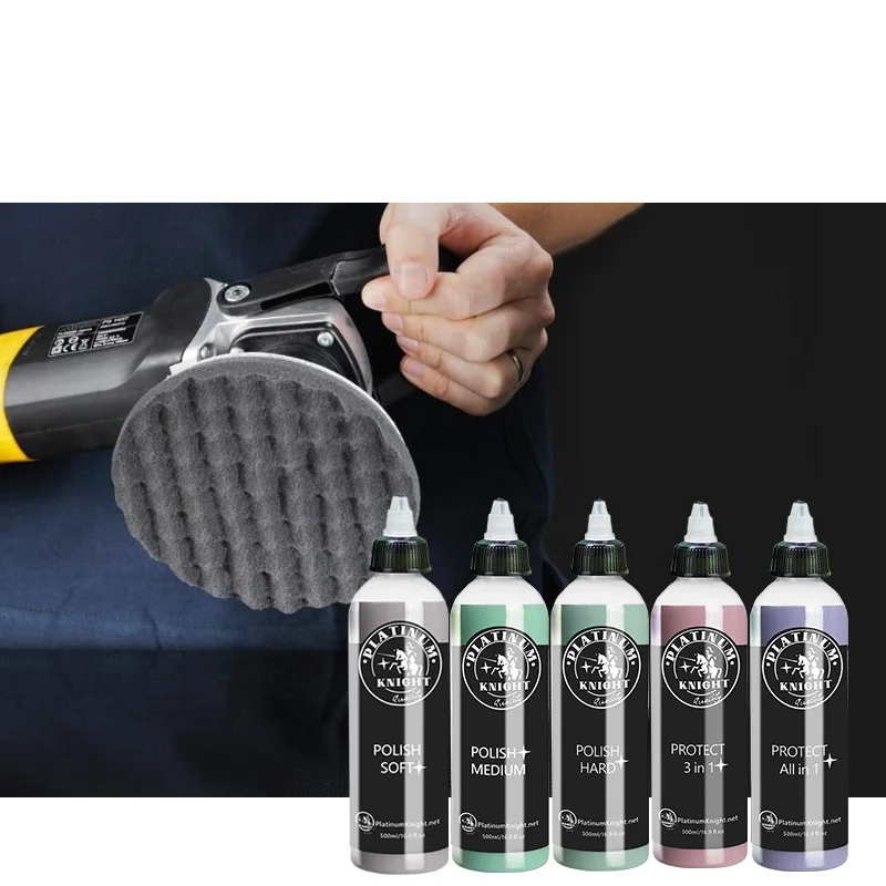Polishing Soft Cut Polish High Gloss Finish Scratches Car Body Repair 500ml Detailing