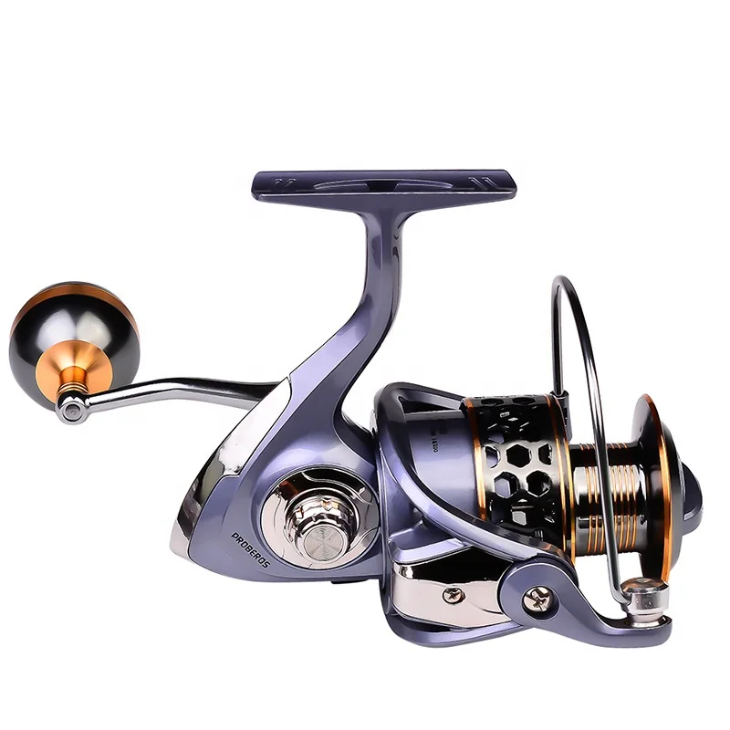 Fish Wheel Full Metal Wire Cup Fishing Reels 5.1:1/5.2:1 Saltwater Best Casting Spinning Fishing Reels Wheel Sea Pole Reel