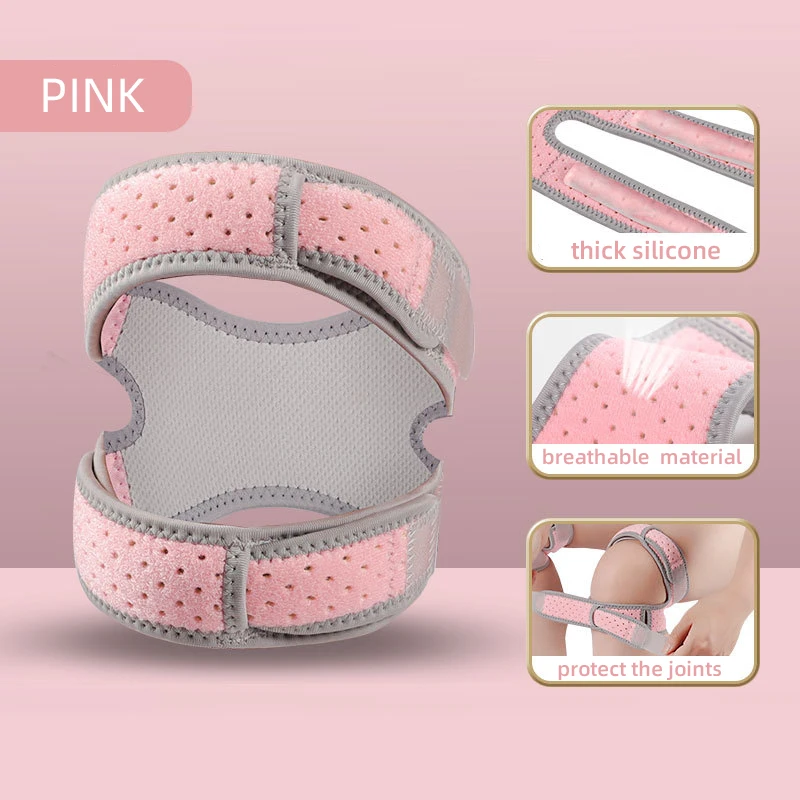 Verchoo Breathable Protective Guards Factory Price Neoprene Tendon Patella Non Slip Knee Support Knee Sleeve Strap Brace