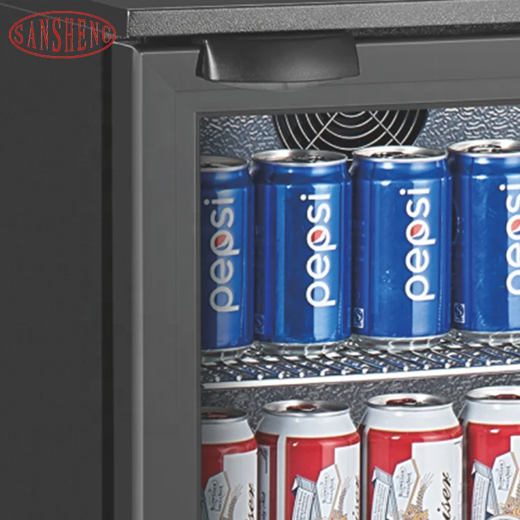 Refrigerator Manufacturer Supply Glass Door Beer Bottle Cooler / Rear Bar Cooler