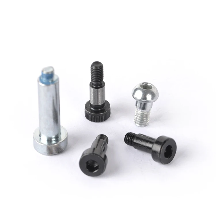 Factory Sale Carbon Steel M2 Shoulder Screw Flat Head M1.6 Shoulder Screws Shoulder Bolt With Lag Screw
