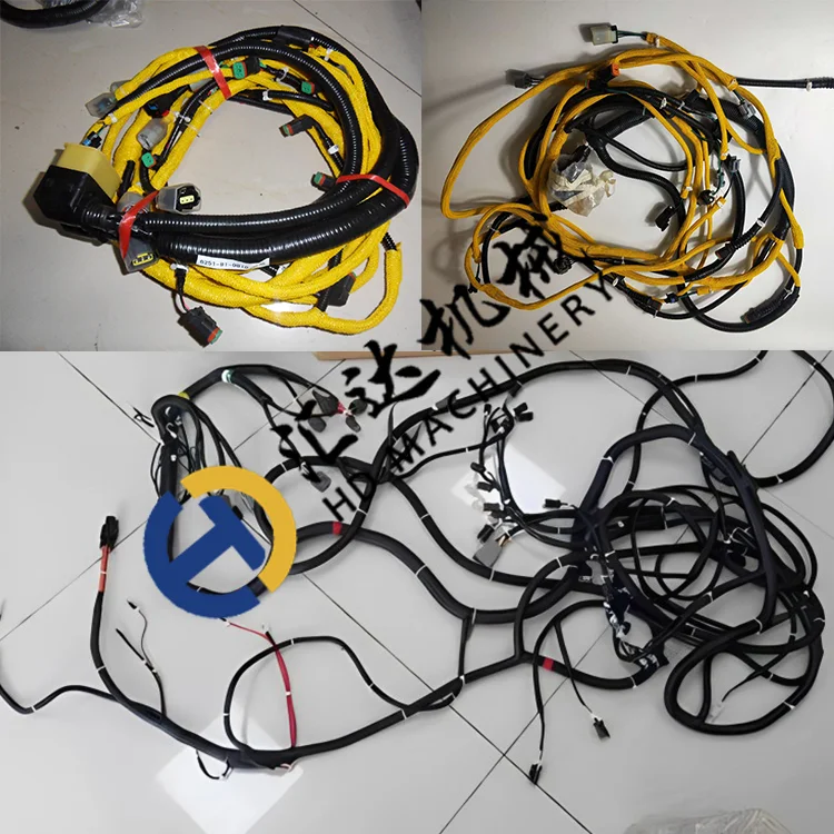 Excavator harness 6754-81-9310 6D107 engine Controller ECU Wiring Harness for PC200-8 PC220-8