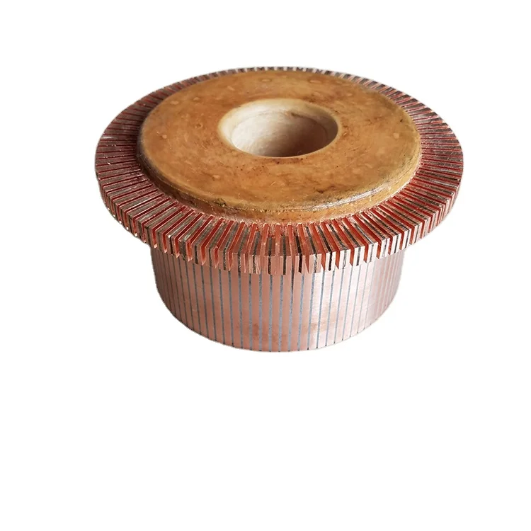 Processing customization copper DC AC electrical Motor Commutator Used for forklifts