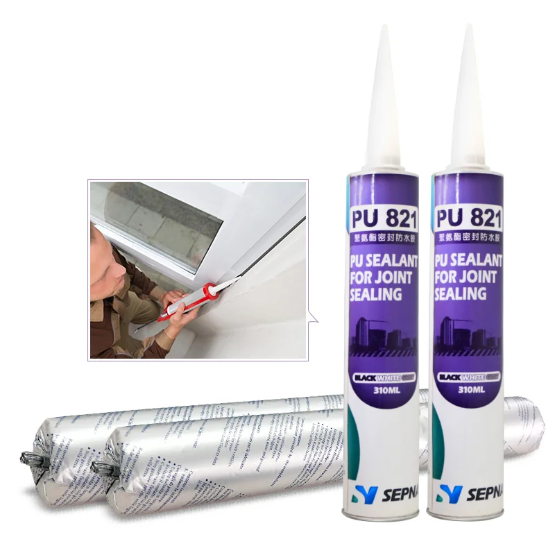 one component construction adhesive polyurethane bonding glue sealant for anti-wall airport runway plaza