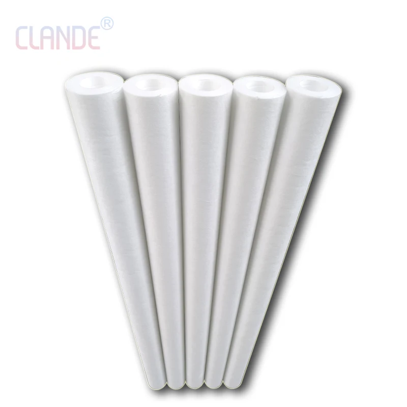 Spun Filter Element 1 Or 5 Or 10 Micron Pp Melt Blown Filter Cartridge For Water Purifier