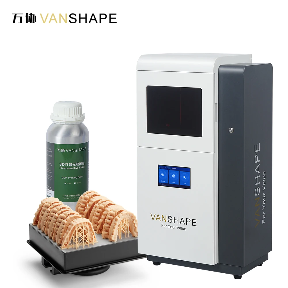 Vanshape Production high precision automatic 3D printer for jewelry UV 3D printer