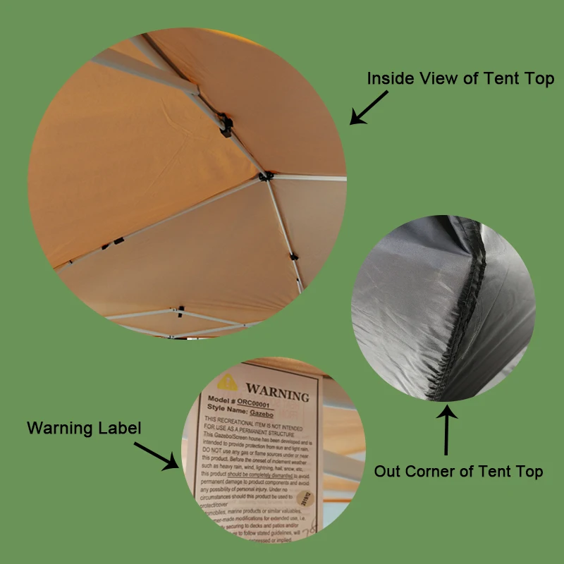 Chinese Outdoor Event Foldable Heavy Duty Popup Canopy Waterproof Tent