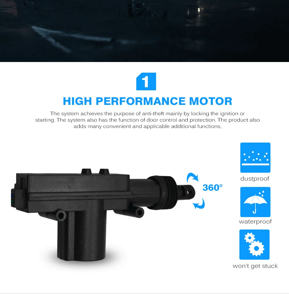  car remote central lock locking system keyless entry universal electric center