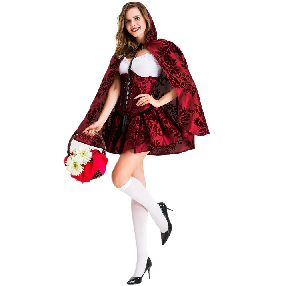 Christmas European and American beer skirt stage costume queen Costume Witch Dress Up