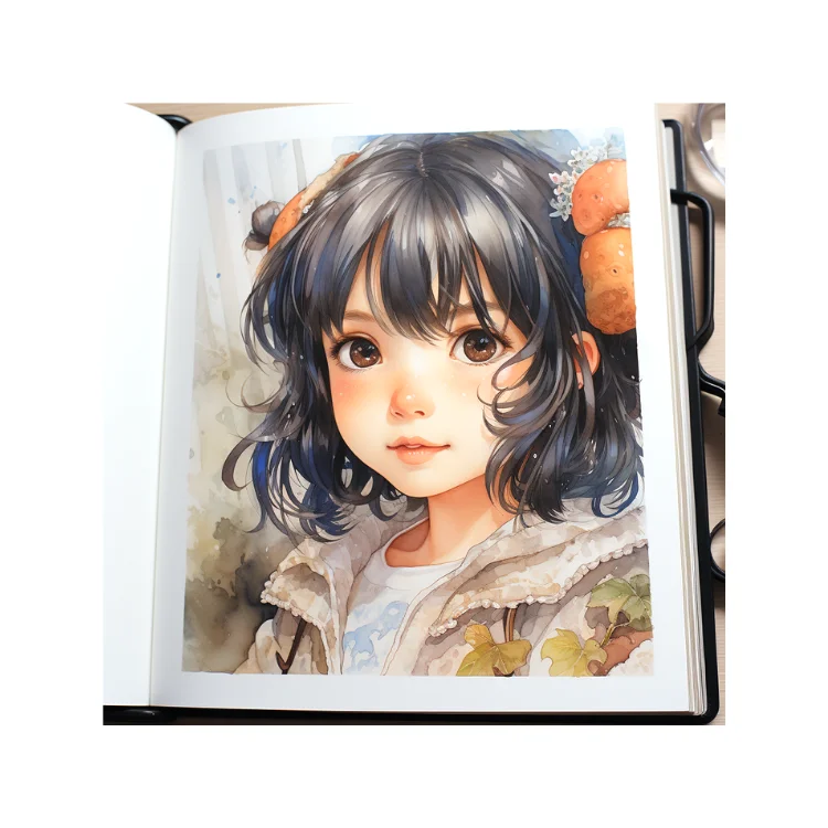 Physical factory printing hardcover children picture book animation story book custom coloring picture book printing