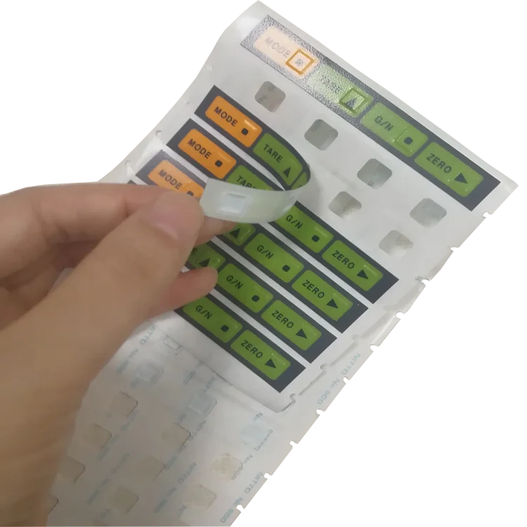 Пользовательская печать 3 м самоклеящаяся высечка Поликарбонат полиэфир этикетка ПЭТ