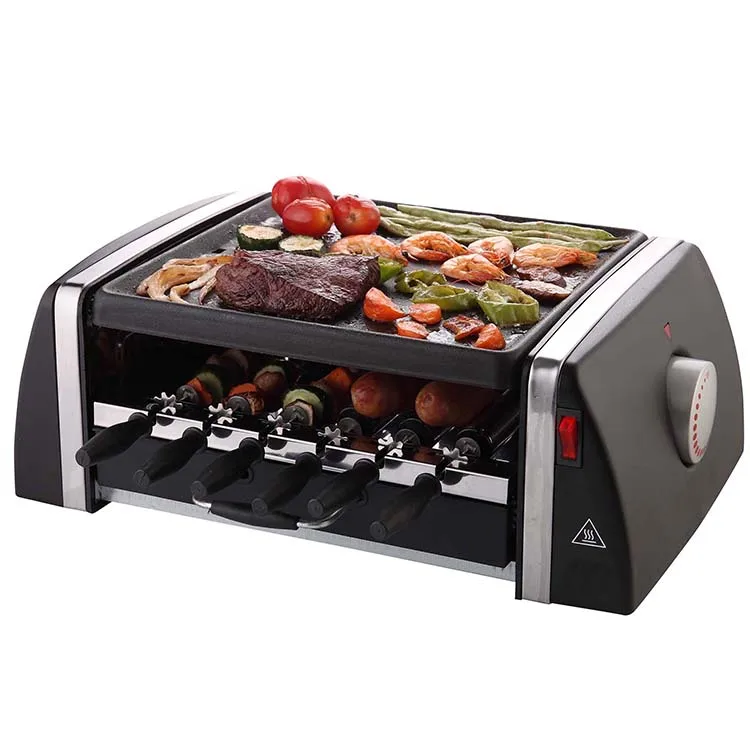 Easily cleaned home kitchen electric portable korean bbq grill, indoor korean bbq griller electric