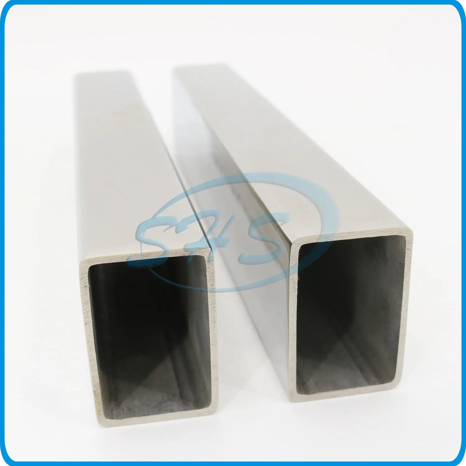 Rectangular Pipes Tubes Customize AISI 201 304L 304 316L 430 Stainless Steel ERW Indoor/outdoor structure System 300 Series