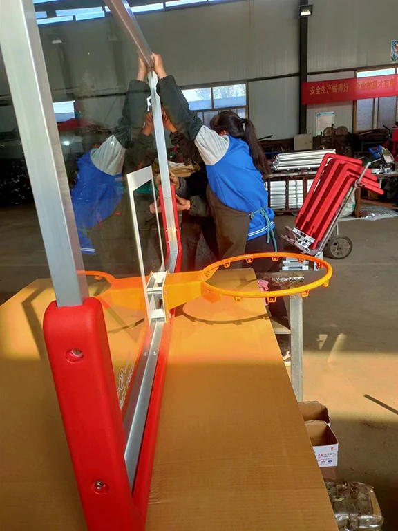 Manufacturer wholesale can customize professional training tempered glass basketball backboards and accessories