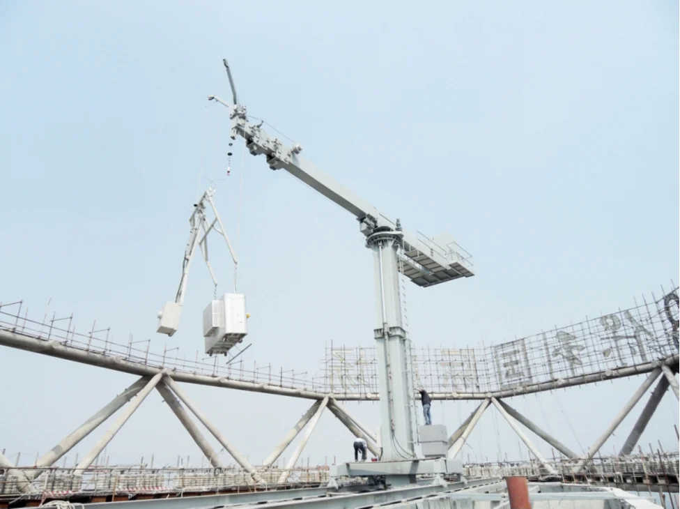 ZK BMU building maintenance unit for highrise building window cleaning lift cleaning machine China factory