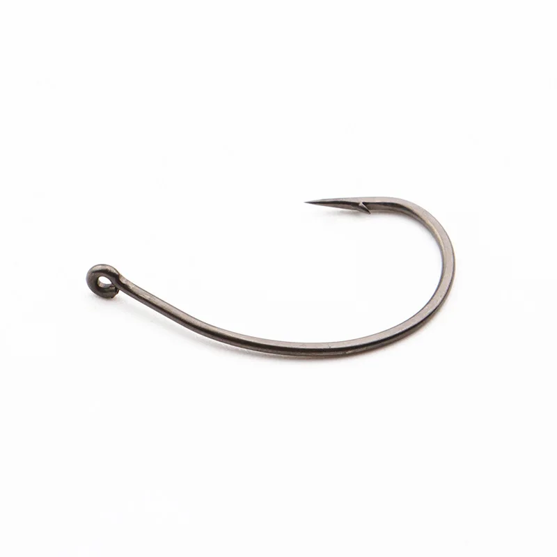 10pcs High Carbon Steel Fishhooks Barbed Hook Soft Lure Fishing Bait Fish Hooks High Barbed Fishing Hooks