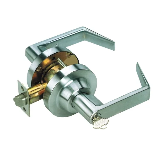 High Security Commercial Cylinder Lock Leverset Front Door Handle Lever Lock Office Security Door Lock