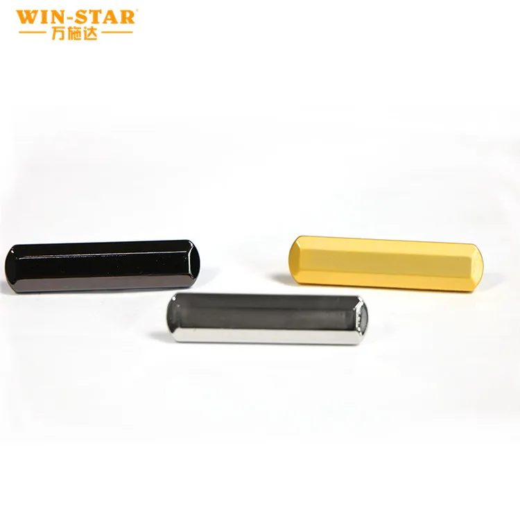 2022 China Factory Decorative metal strips for furniture Upholstered button Sofa trim strip Zinc alloy decorative cuboid