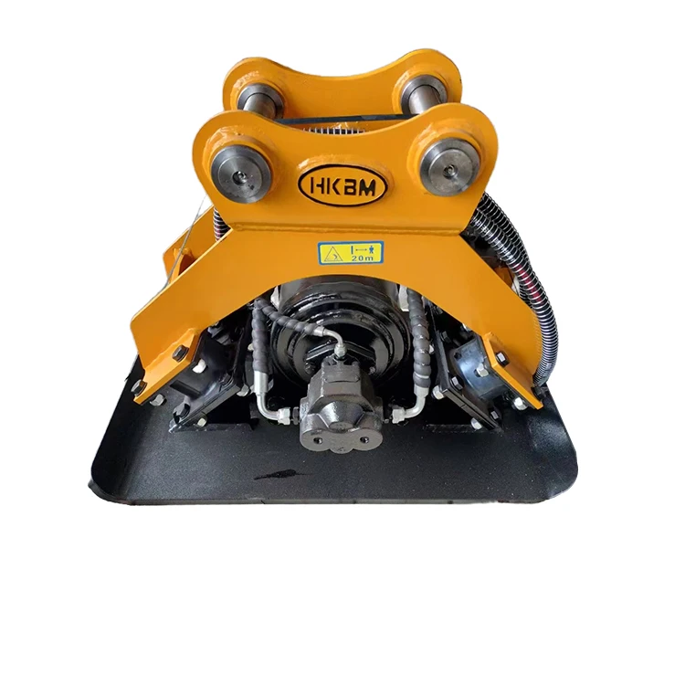 SJ06 Machine For Excavator Hydraulic Vibro Concrete Compactor Soil Plate Compactor