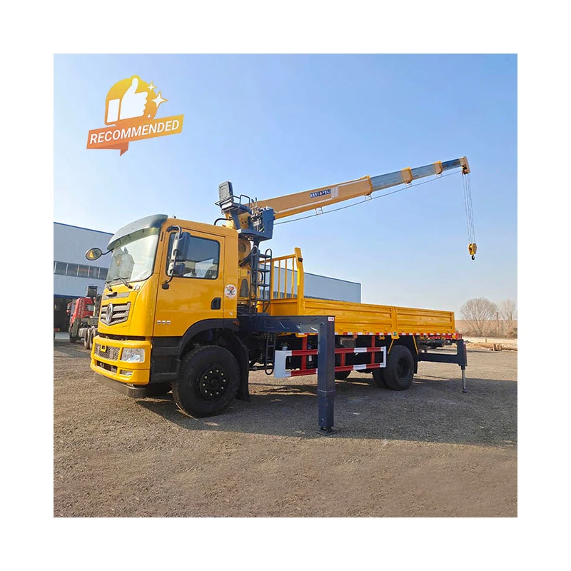 Folding Arm Small Hydraulic Lifting Truck Crane Construction Truck Mounted Crane
