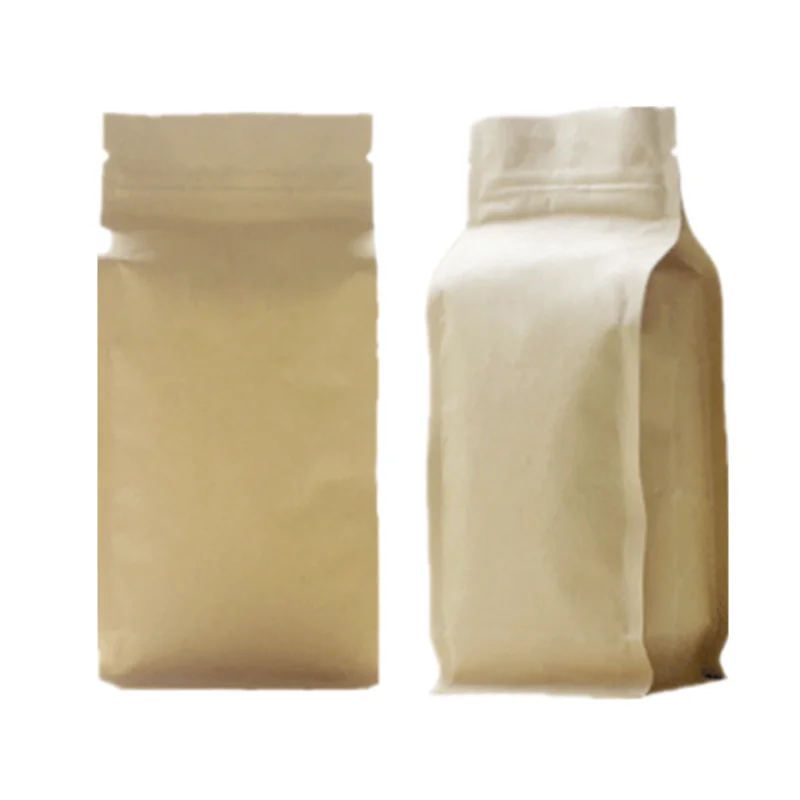 10X20cm Kraft paper bag for milk powder flour rice