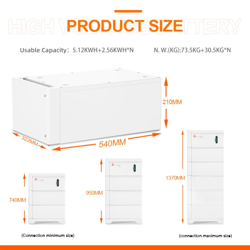 felicitysolar 48V High voltage deep cycle Lithium Iron Phosphate Lifepo4 Battery