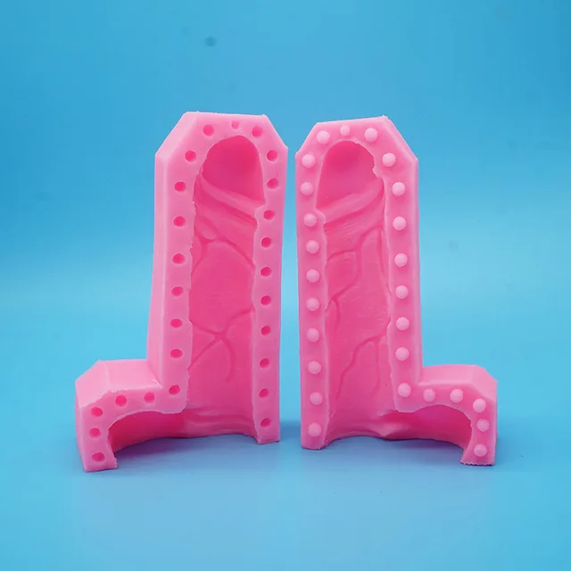practical joke fake cock funny spoof 3 sizes penis silicone molds for cake soap chocolate ice candle birthday party