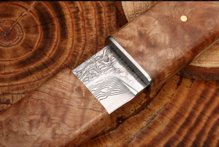 Wholesale OEM damascus steel knife for outdoor knife with camping knife