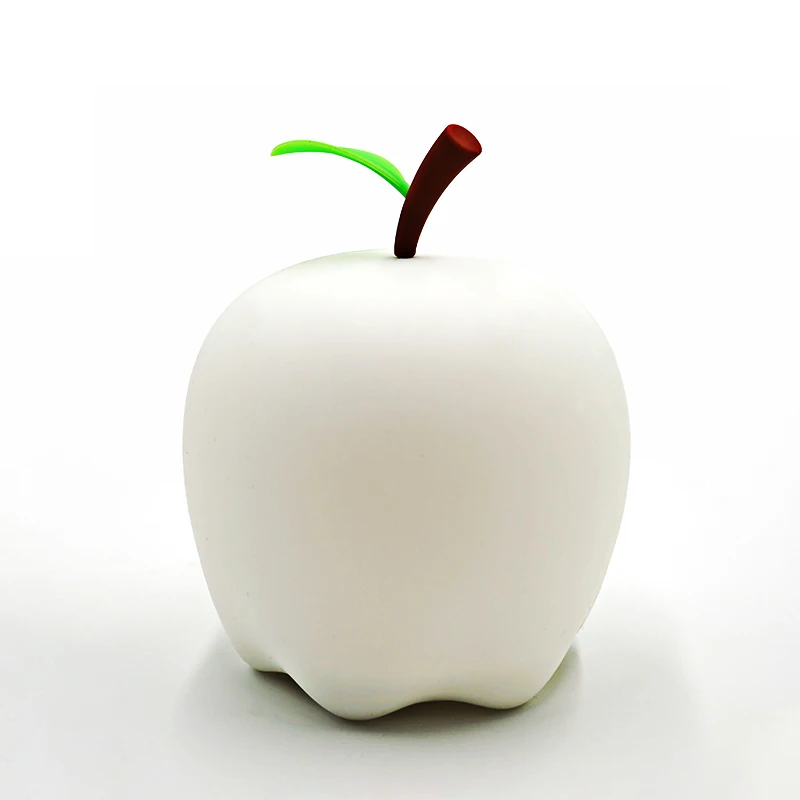 Factory wholesale Christmas Kids Night Light color adjustable Battery/USB silicone night light