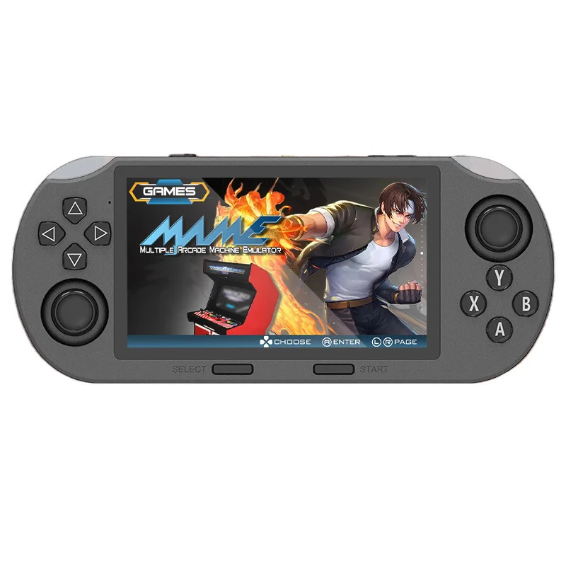4 5 дюймов Большой экран PSP игровая консоль двойной джойстик ностальгическая портативная Аркада для сувениров и подарков