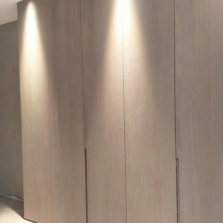 High End Export Wooden Wardrobe Bedroom Furniture Closet Fabric Price Wooden Bed Wardrobe
