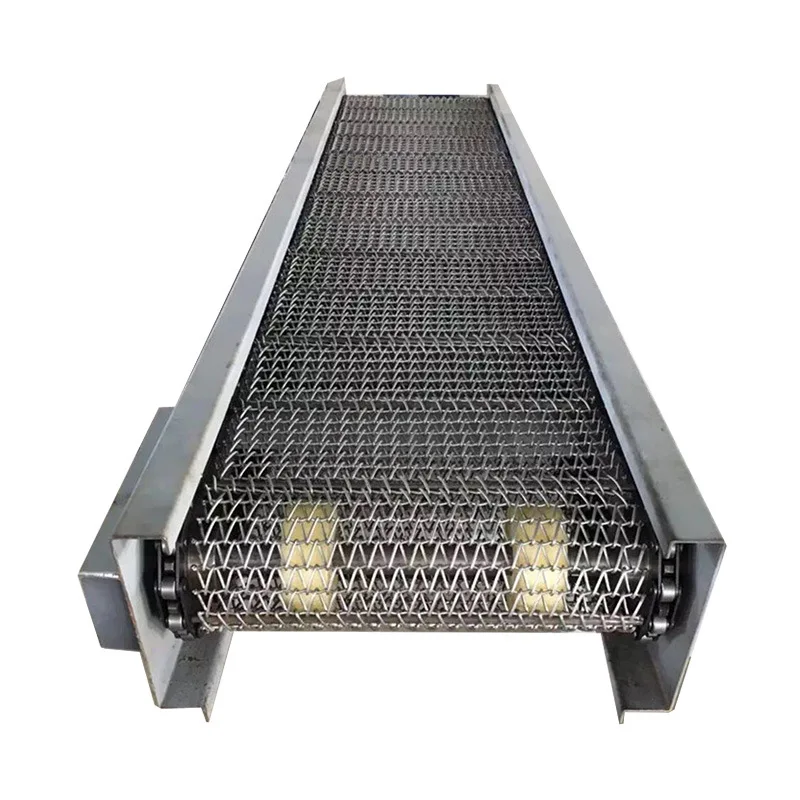 Food Grade Stainless Steel Cooling Drying Conveyor for Fried Baked Food Packing Machinery Belt Conveyor
