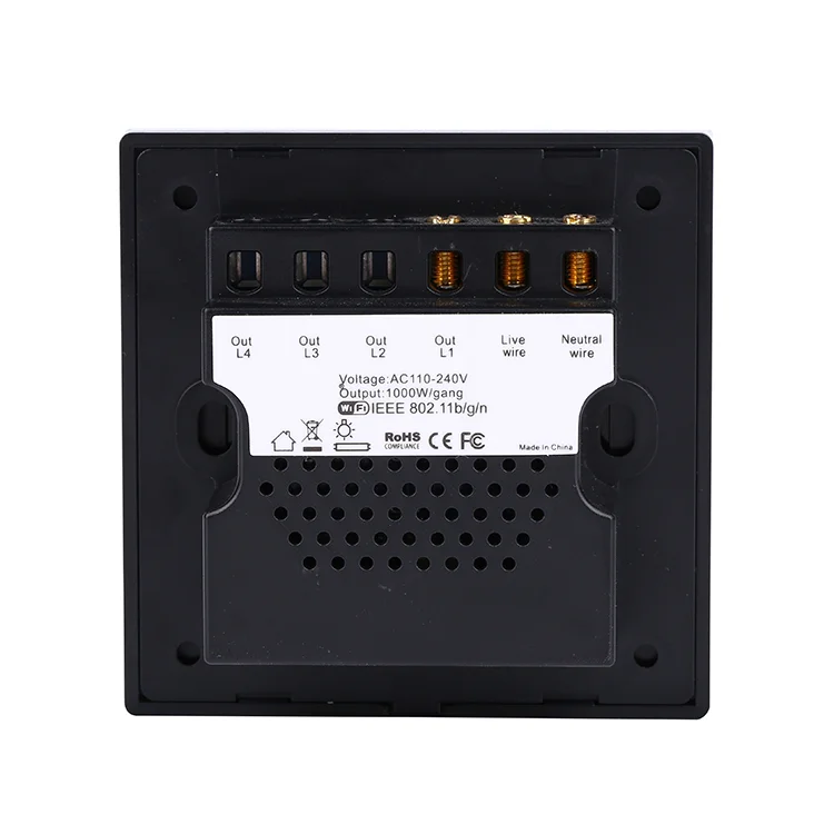 CE Approved GOOGLE HOME/ALXEA Tuya APP Control Smart WIFI 1 Gang Light Switch