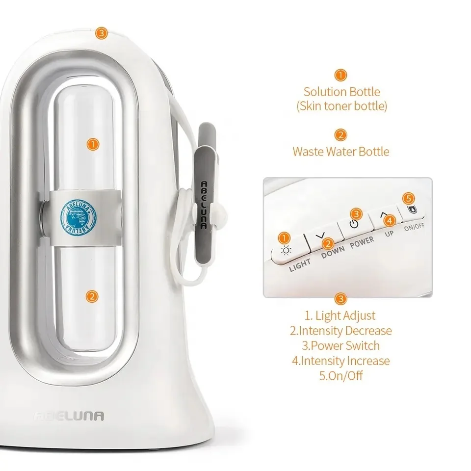 Portable Small bubble skin care Facial Microdermabrasion Skin Rejuvenation Facial Cleaning Aqua Peel Facial Beauty Machine