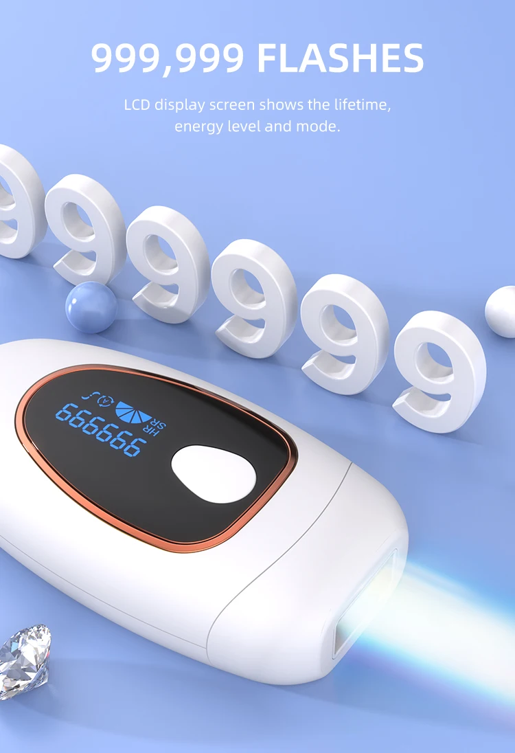 510K Mini IPL Hair Removal Epilator Depilator Depilation Ipl Light Hair Removal Device Body Portable Small Handy Armpit Handset