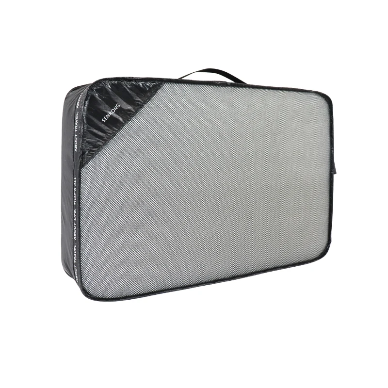 Large capacity light weight oxford  travel style lugger organizer bags packing cubes  pouch make-up toiletry bag