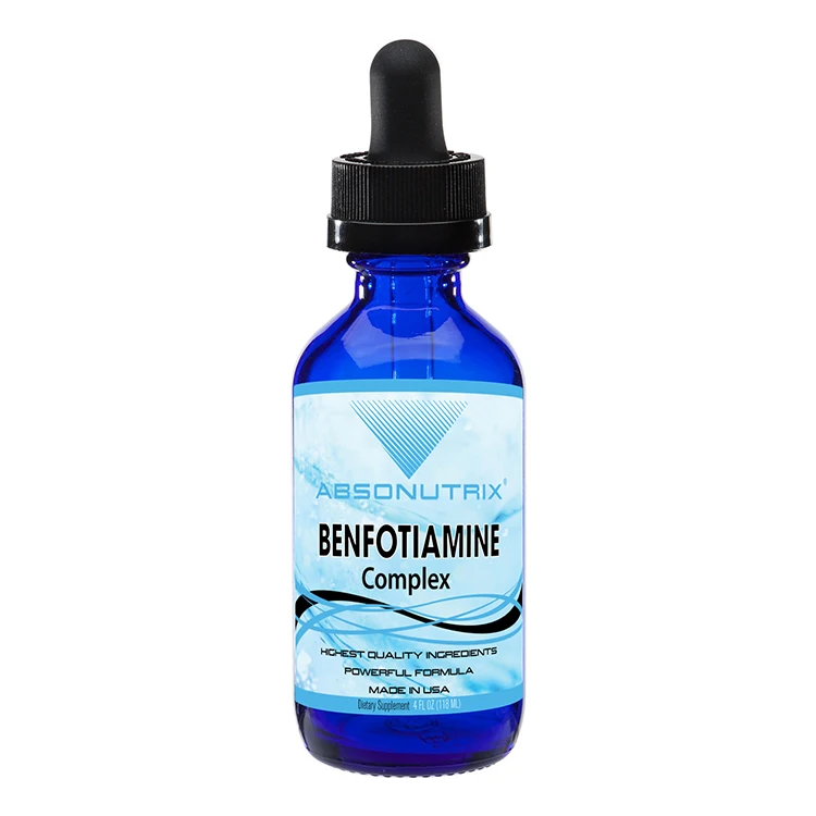 100% США производитель Absonutrix Benfotiamine Oral Liquid по достаточной