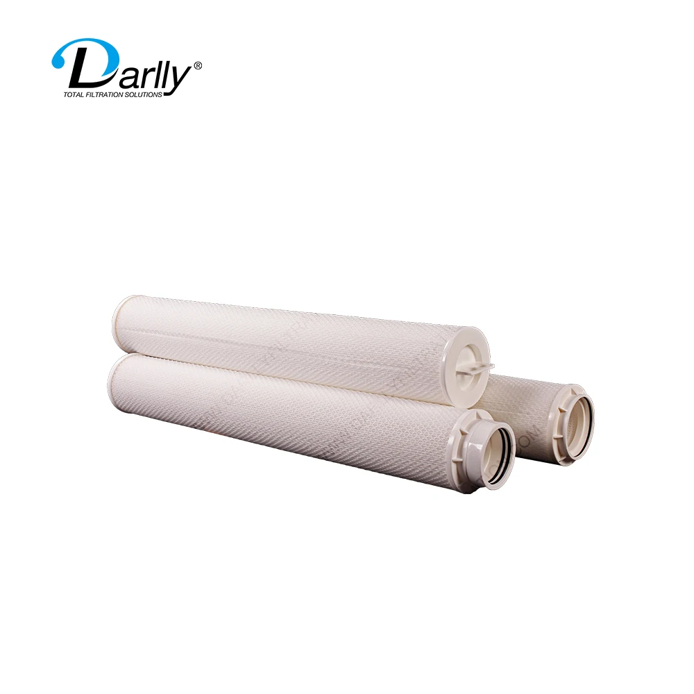 Newest design quality filter cartridge polypropylene 5 micron high flow glass fiber filter cartridge for seawater desalination