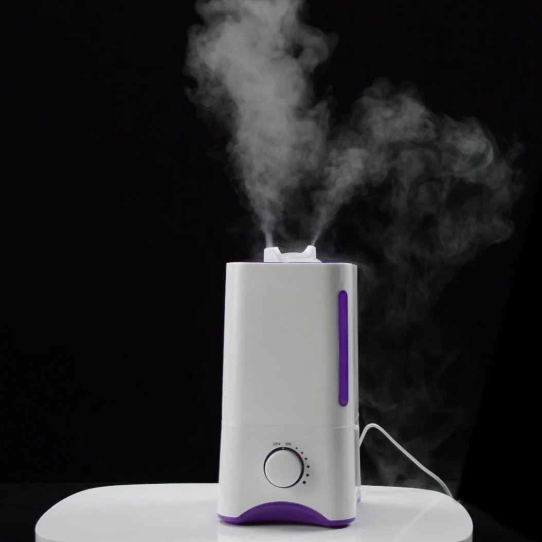 Luxury Humificador Double Nozzle 3.5Litres H2O Air Humidifiers With Essential Oil Diffuser