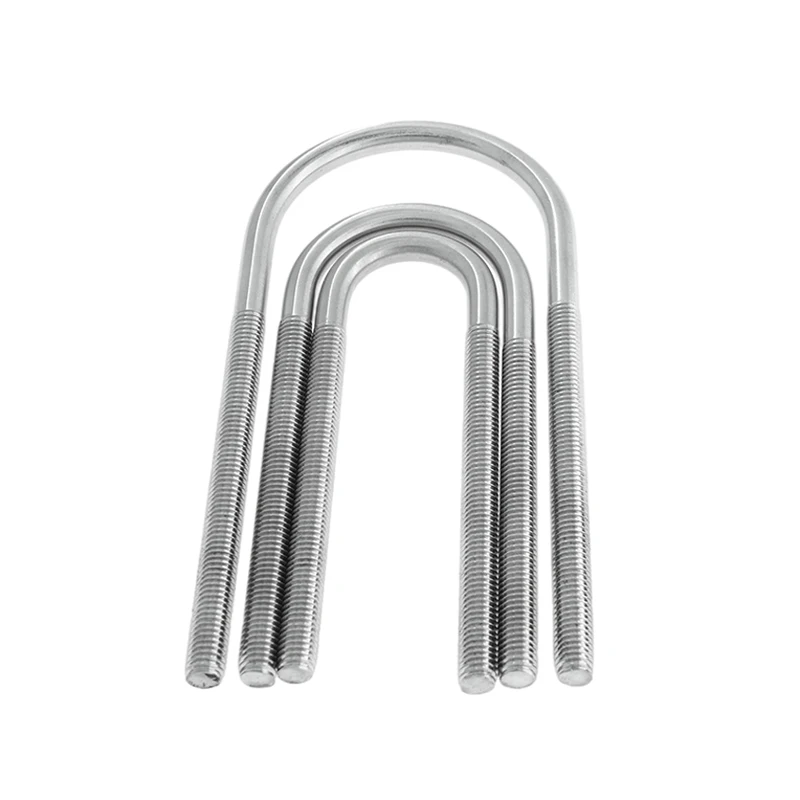 SS304 stainless steel bolts and nuts square u bolt stainless steel for industry